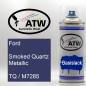 Preview: Ford, Smoked Quartz Metallic, TQ / M7285: 400ml Sprühdose, von ATW Autoteile West.